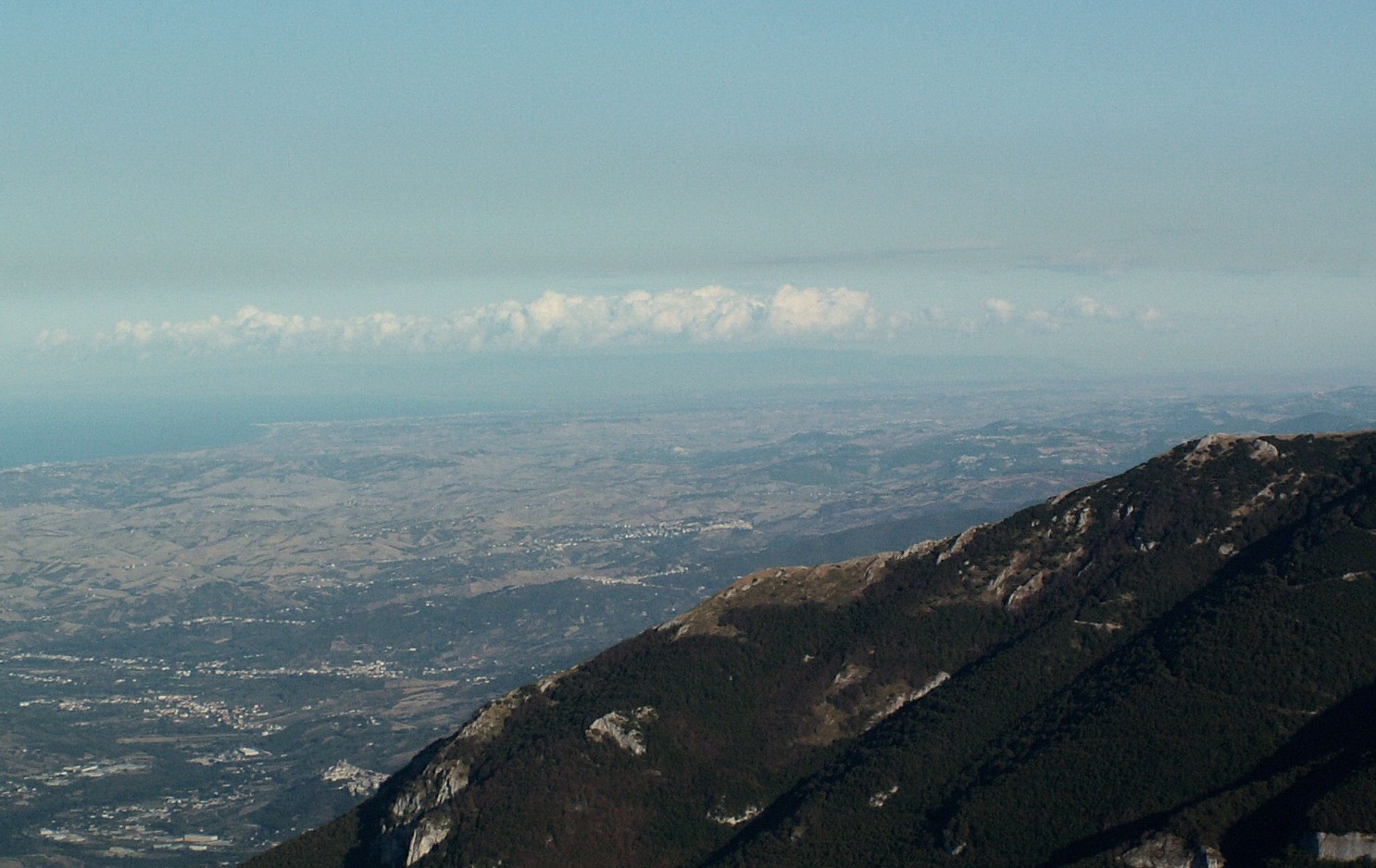 Neve d''anticipo sulla Maiella