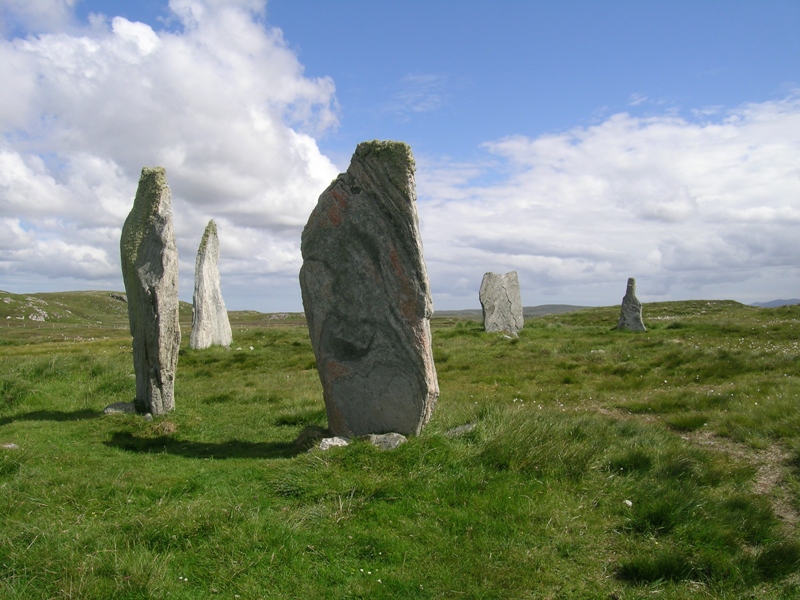 Isole Ebridi (Scozia), i megaliti di Callanish.