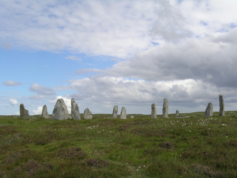 Isole Ebridi (Scozia), i megaliti di Callanish.