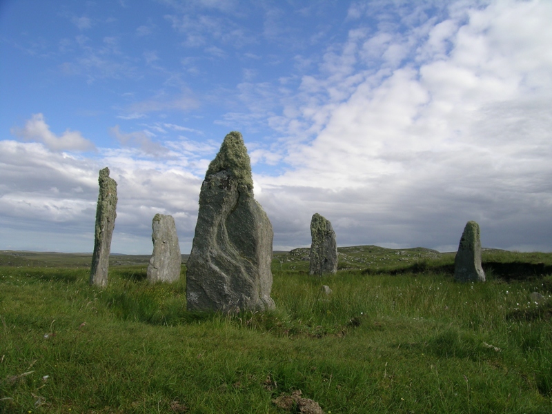 Isole Ebridi (Scozia), i megaliti di Callanish.