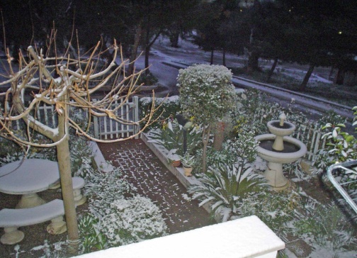 Neve a Mattinata - 15 dicembre 2007