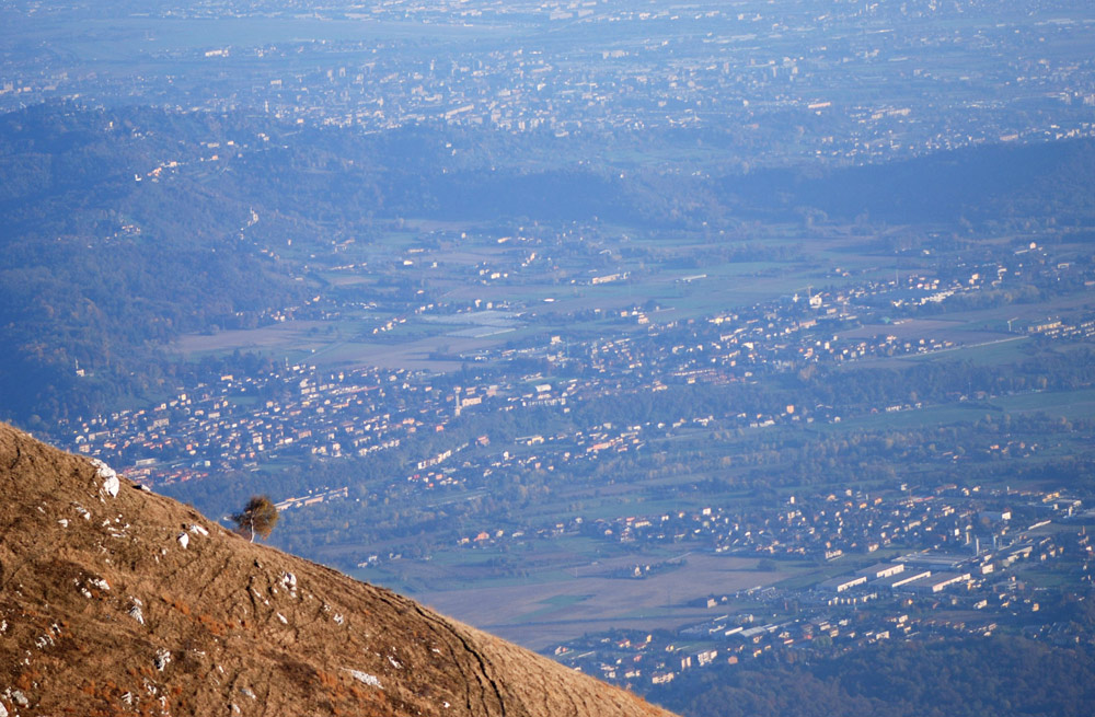 Dal Monte Linzone al tramonto