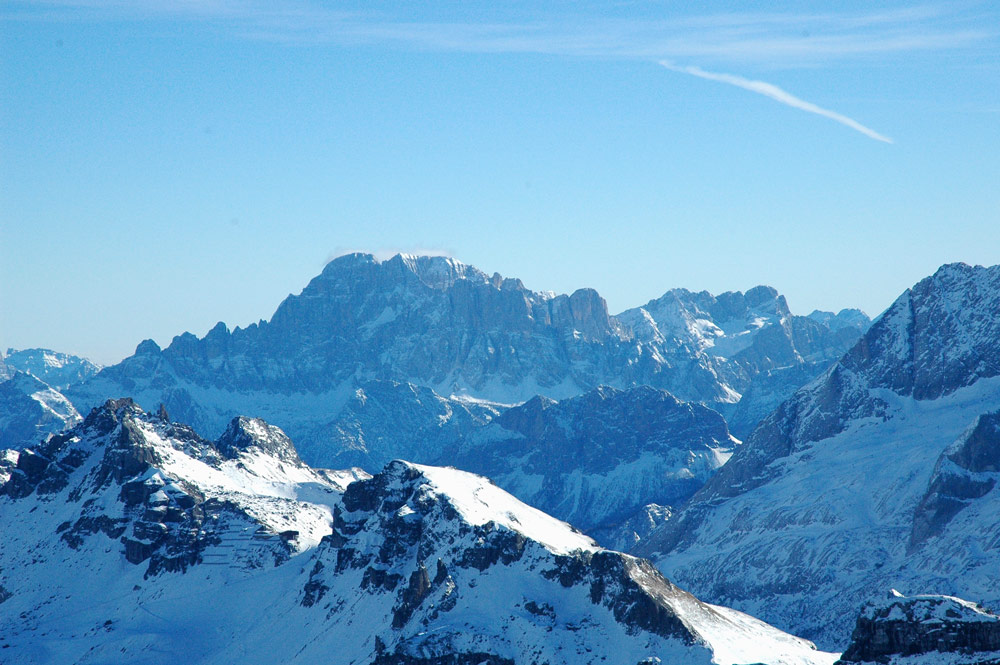 Foto dal Sass Pordoi