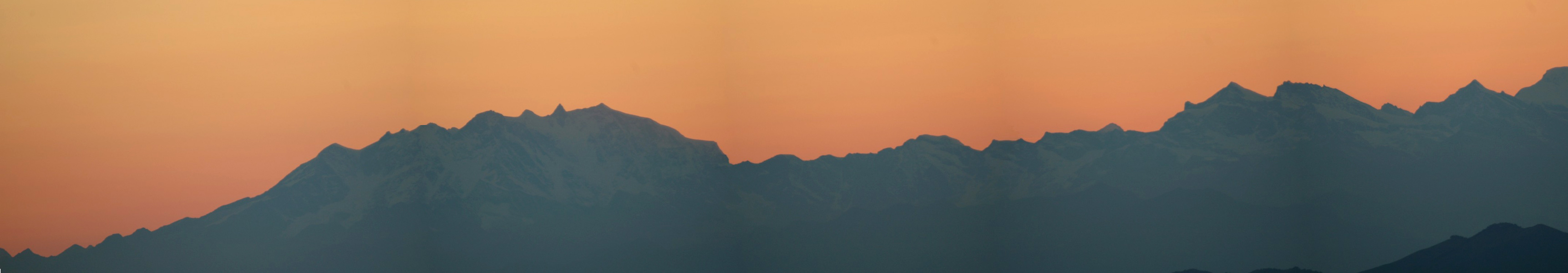 Dal Monte Linzone al tramonto
