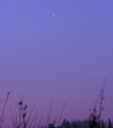 VENERE-GIOVE 1 febbraio