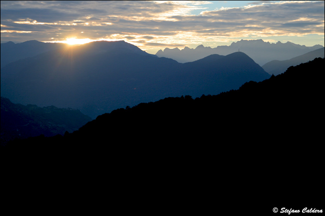 Alba e tramonto dalle Orobie