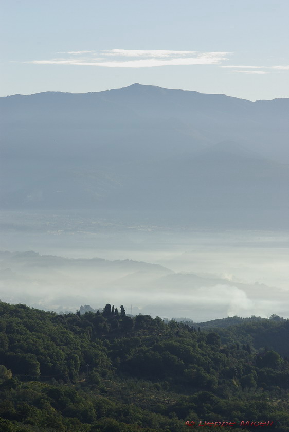 Itinerario da  Poggio alla Croce  Badia Montescalari