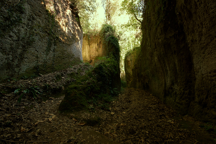 Sorano e la Via Cava di San Rocco