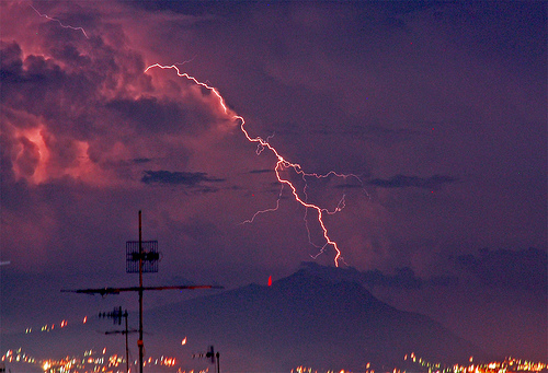 temporale sul Golfo
