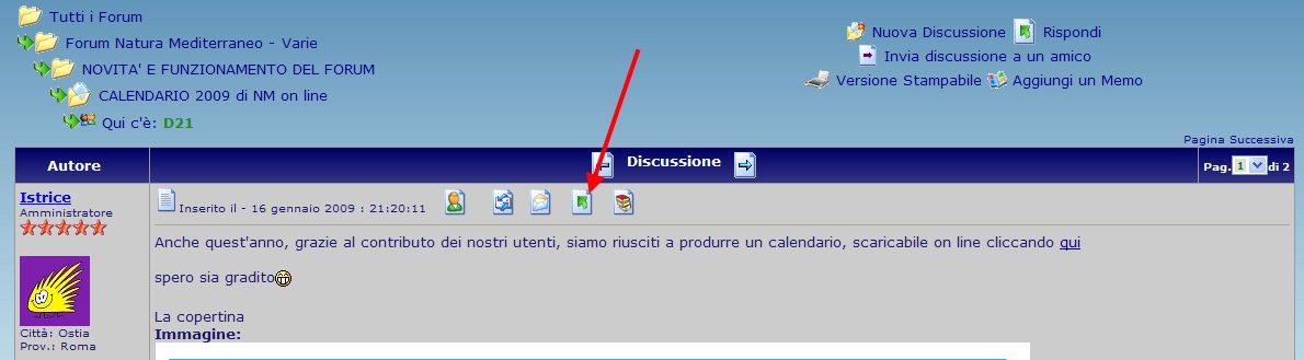 Inserire immagini nei messaggi privati