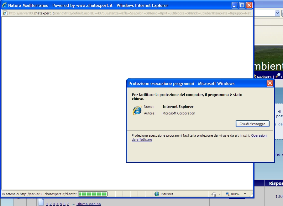 Problemi a postare e con la chat ?