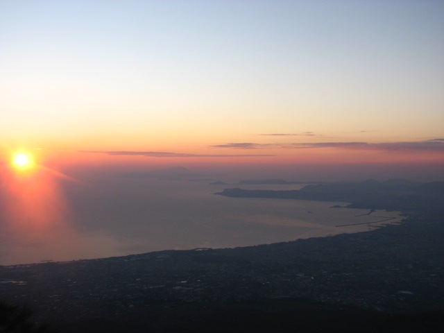 Vesuvio al Tramonto