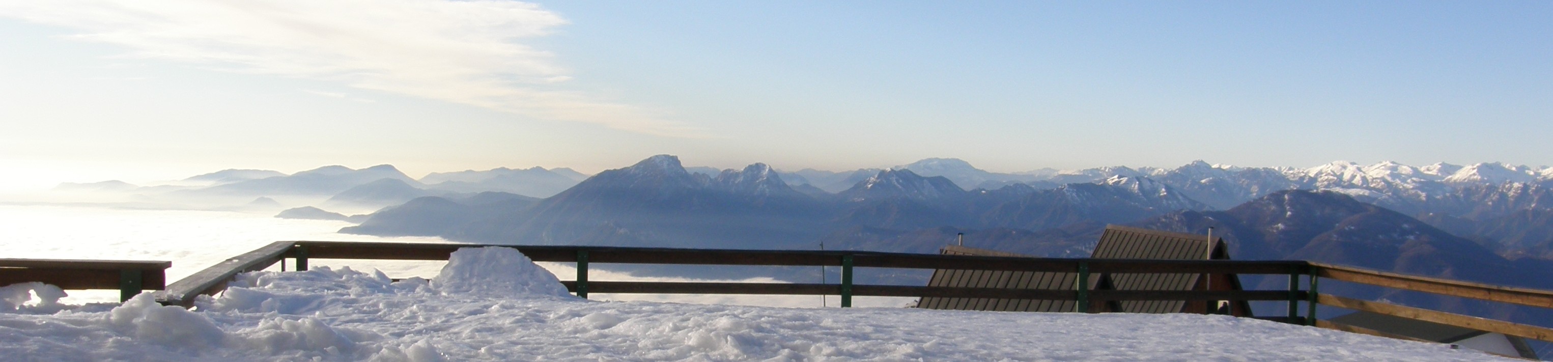 Il Monte Baldo visto dal Garda