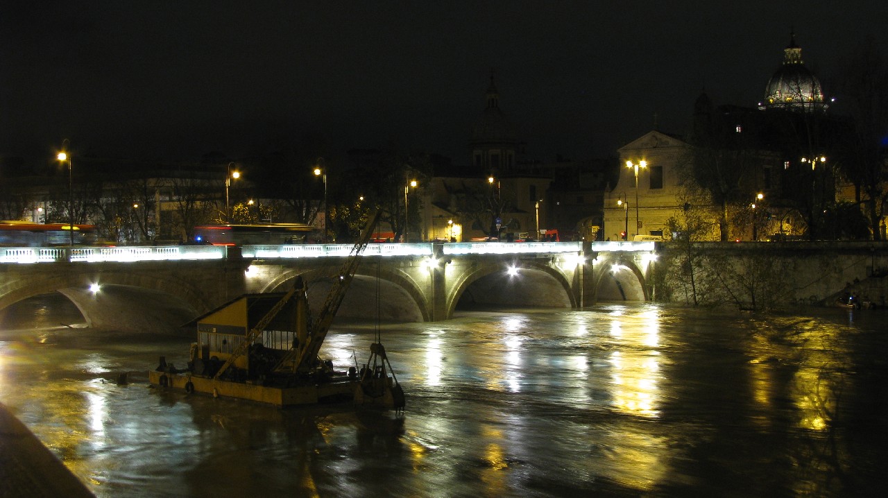 La piena del Tevere