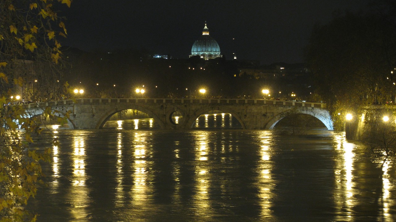 La piena del Tevere