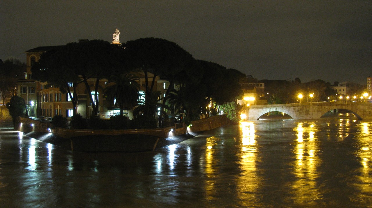 La piena del Tevere