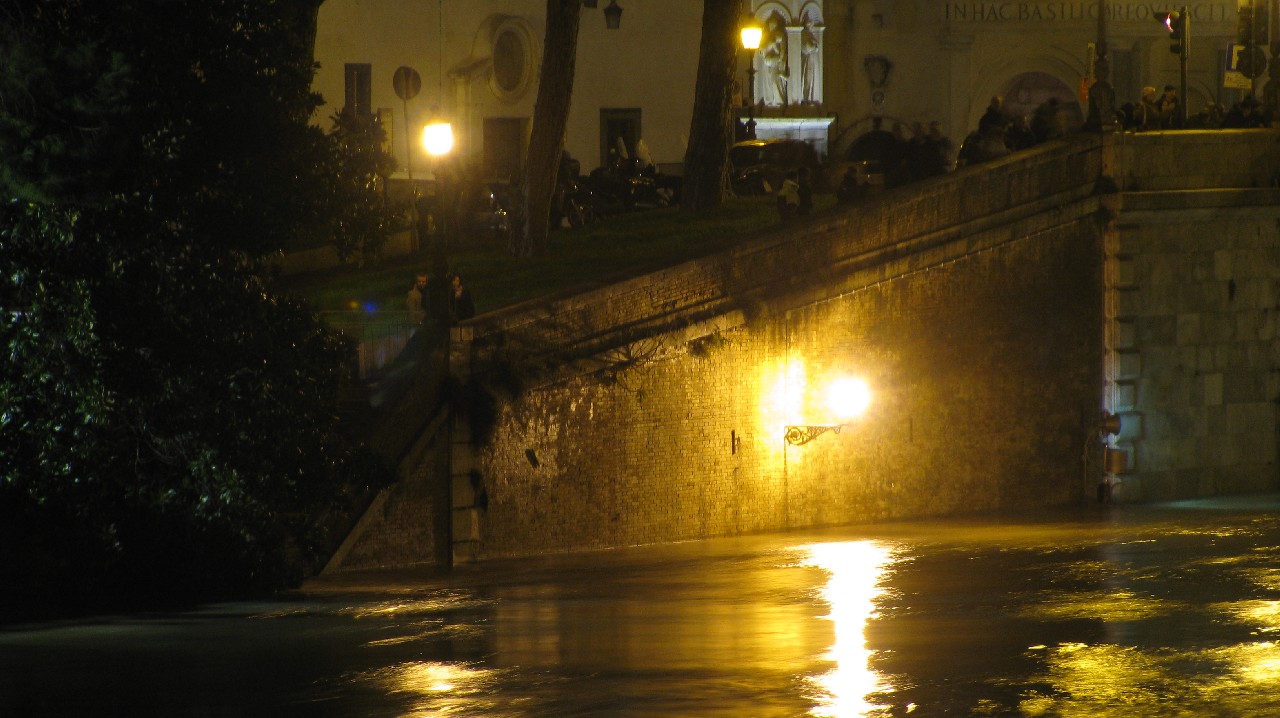 La piena del Tevere