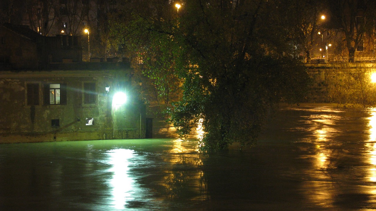 La piena del Tevere
