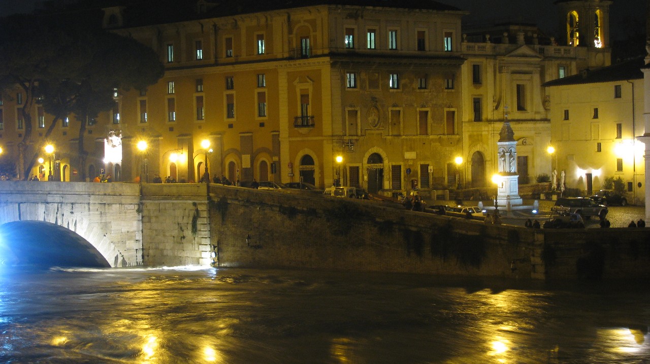La piena del Tevere