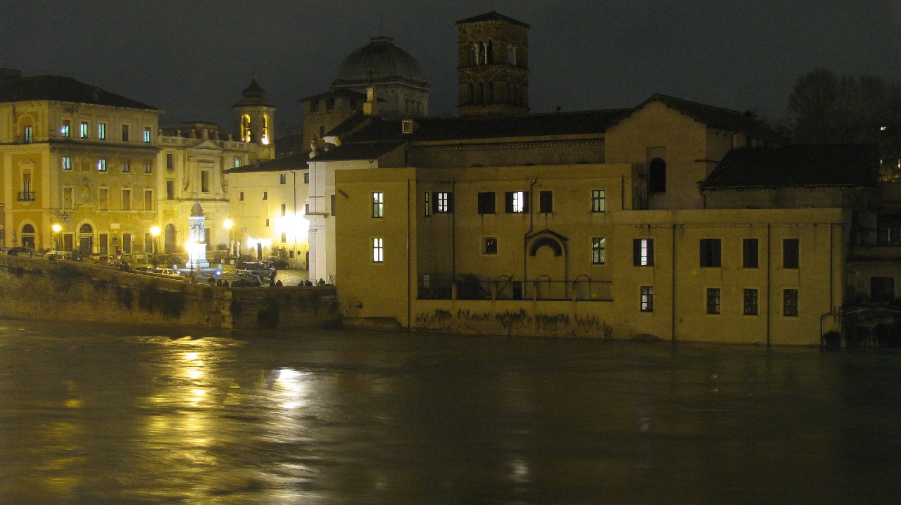 La piena del Tevere