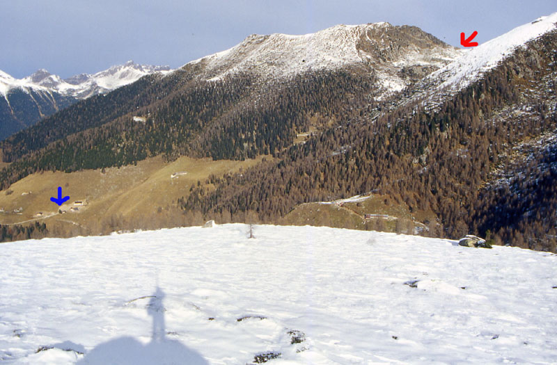 21 novembre 2008....prima ciaspolata