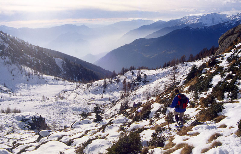 21 novembre 2008....prima ciaspolata