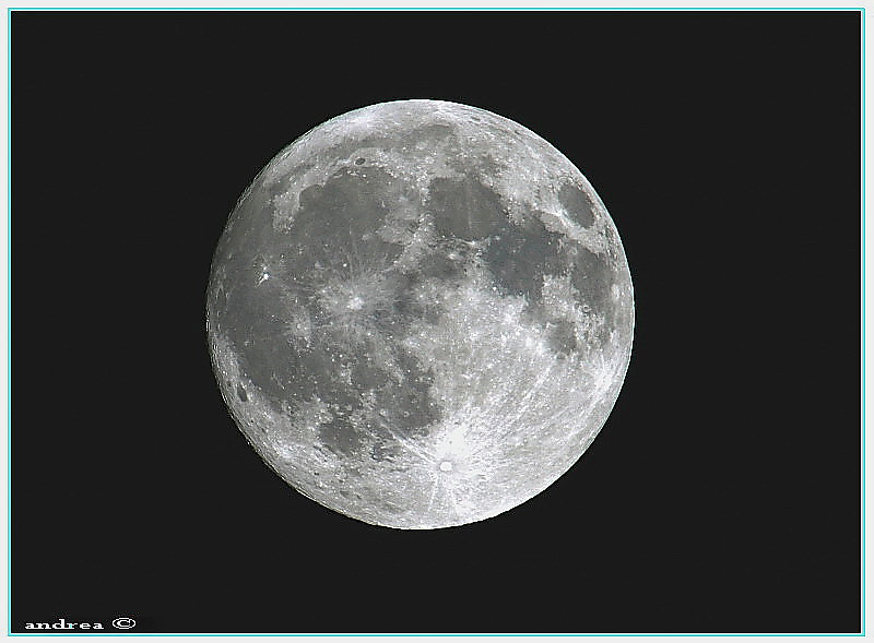 luna+ tramonto