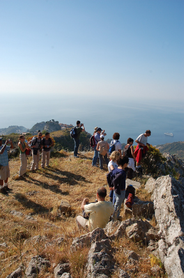 Inaugurazione del sentiero  Taormina-Forza d''Agr