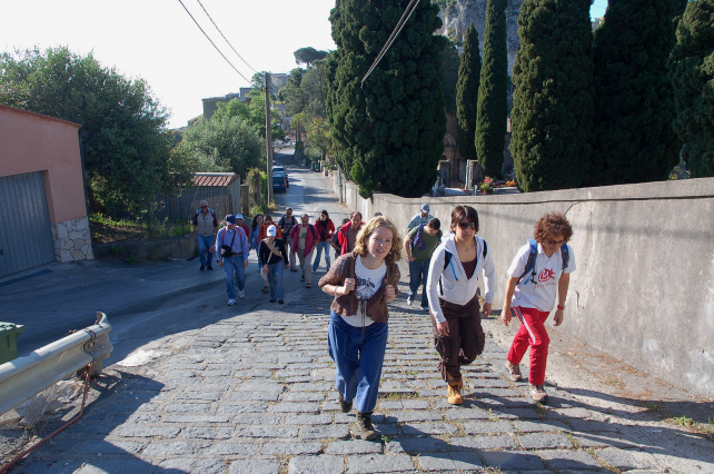 Inaugurazione del sentiero  Taormina-Forza d''Agr