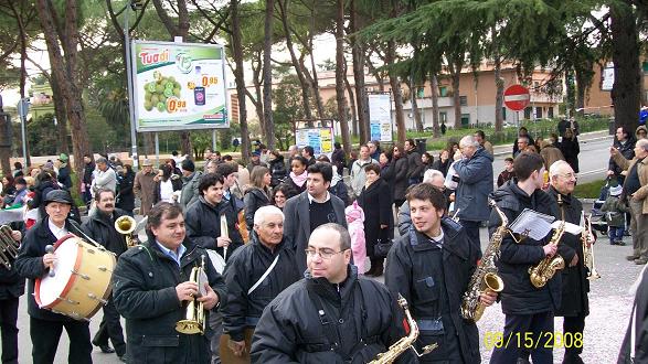 Il Carnevale ieri a Guidonia (Roma)