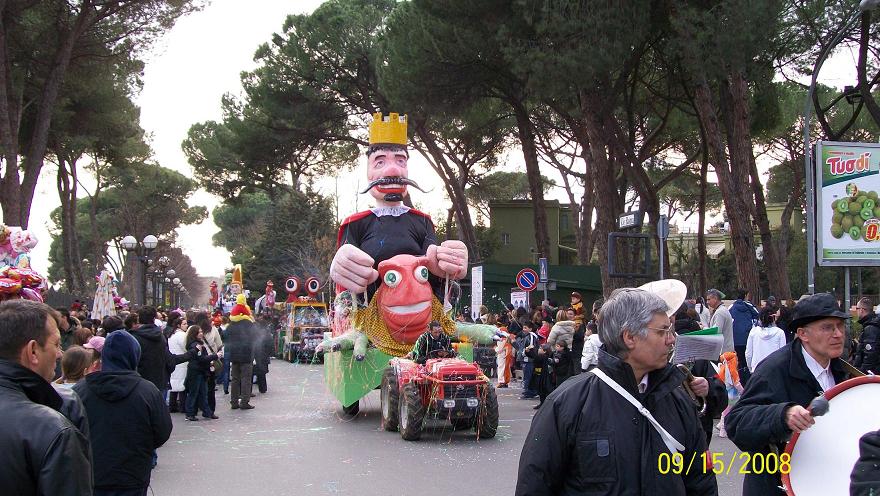 Il Carnevale ieri a Guidonia (Roma)