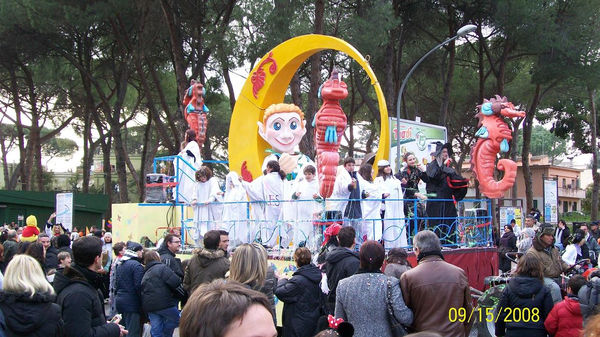 Il Carnevale ieri a Guidonia (Roma)