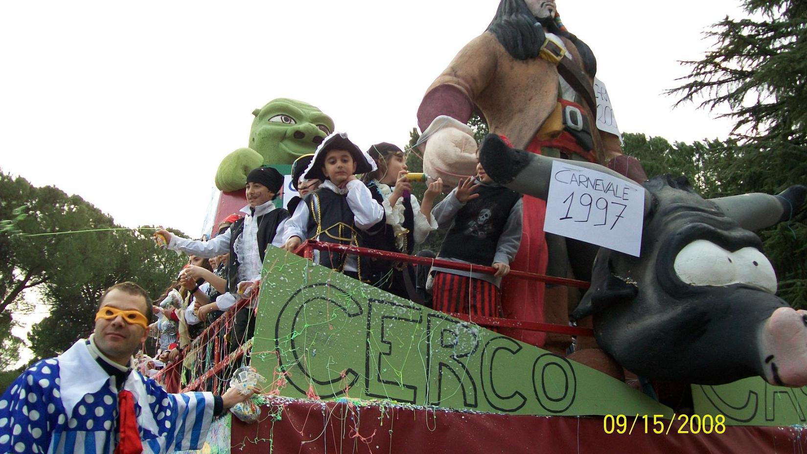 Il Carnevale ieri a Guidonia (Roma)