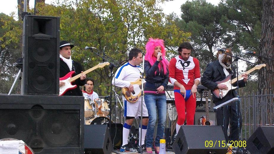 Il Carnevale ieri a Guidonia (Roma)