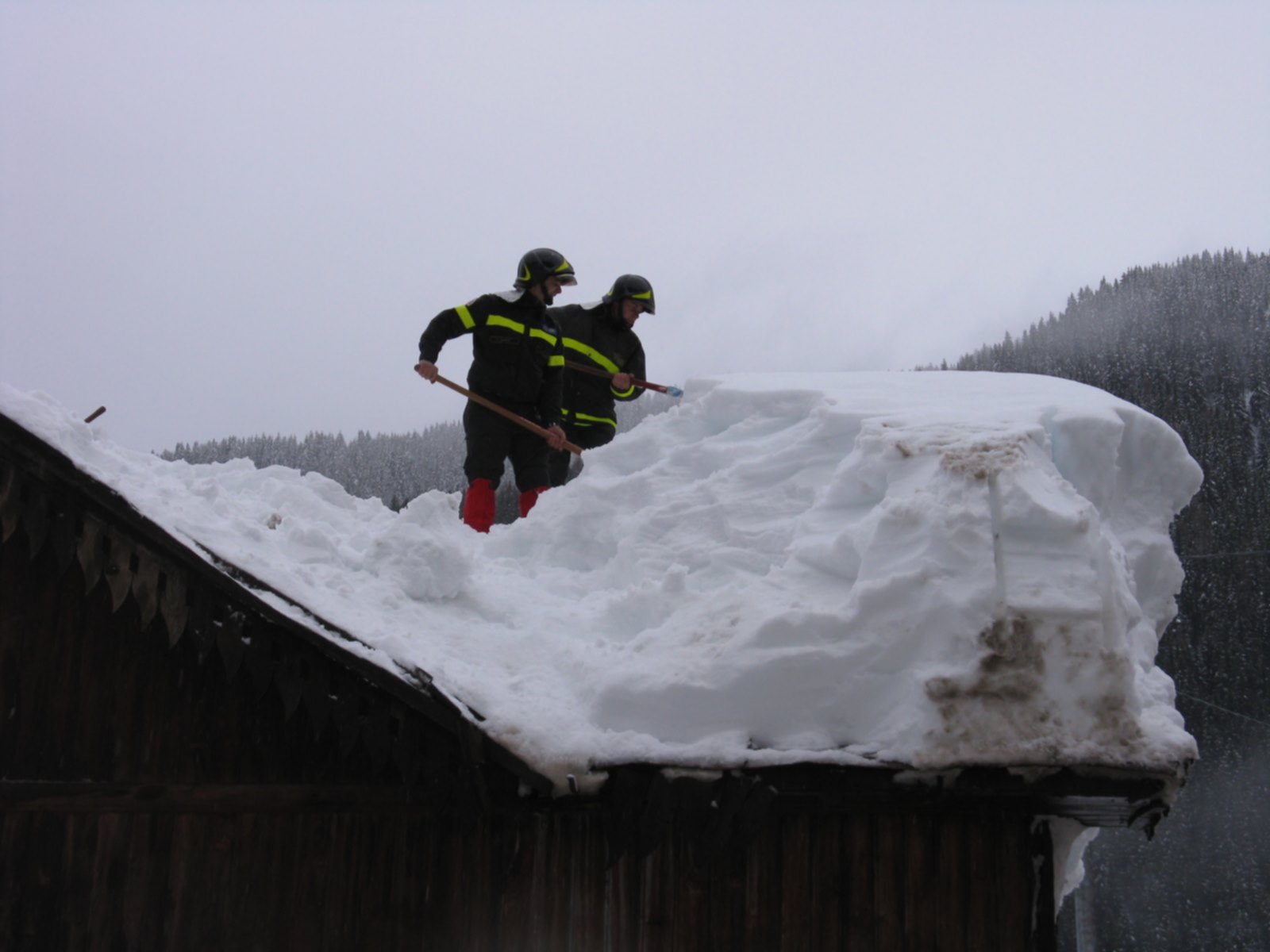 Nevicata in Dolomiti