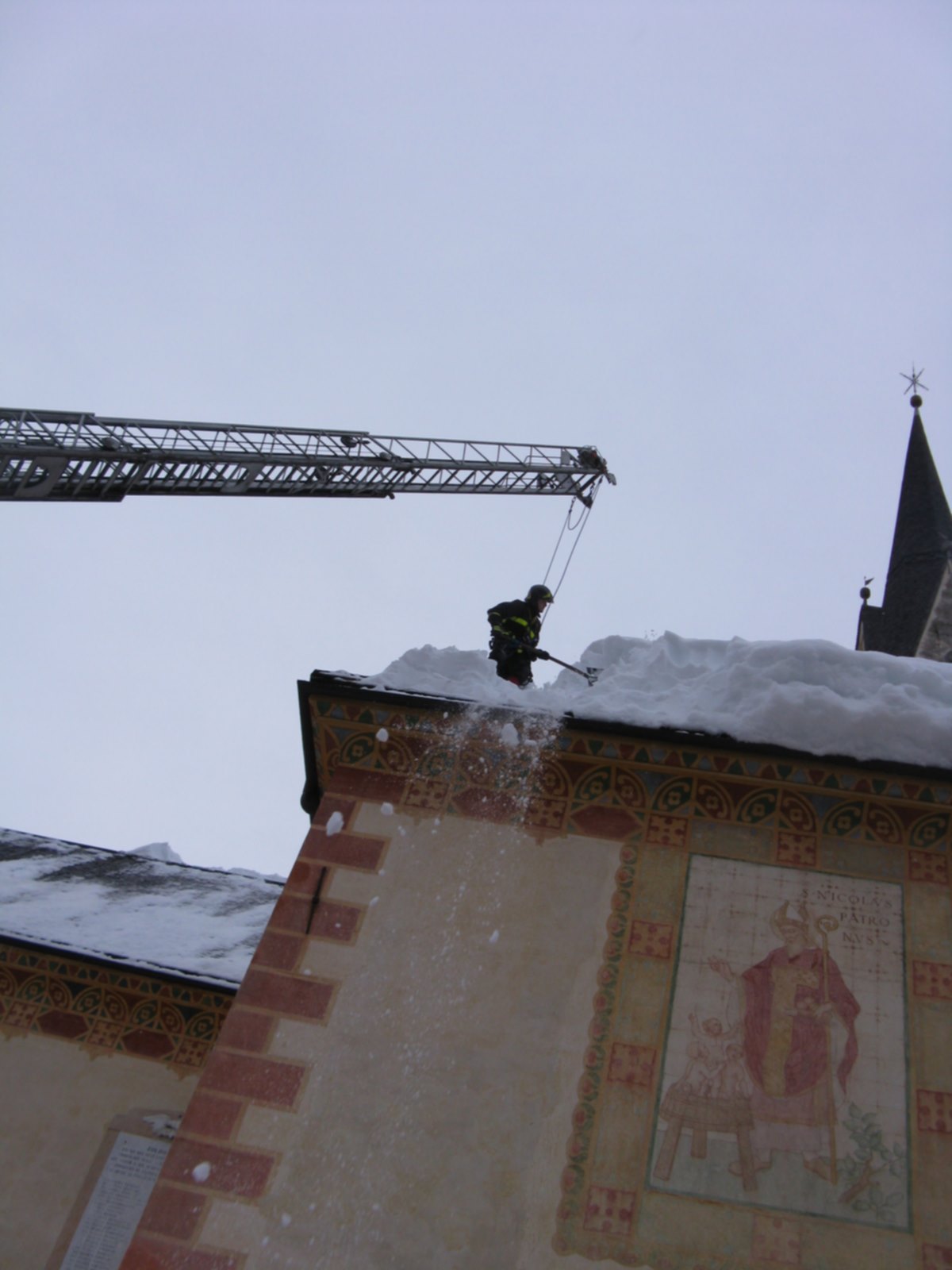 Nevicata in Dolomiti