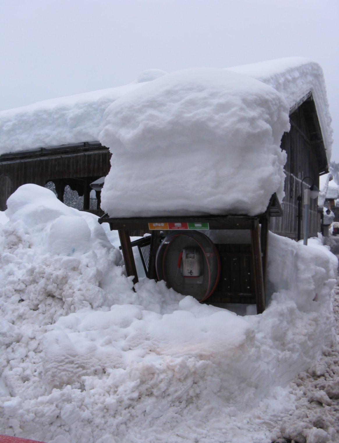 Nevicata in Dolomiti