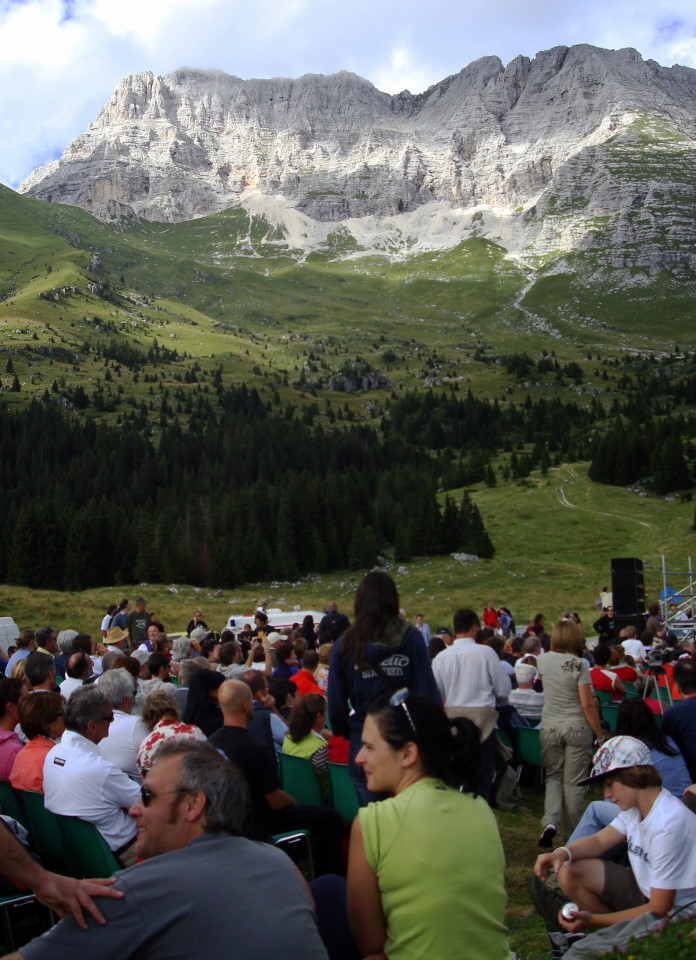 Stefano Bollani e le Alpi Giulie