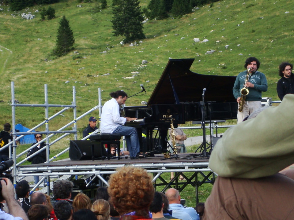 Stefano Bollani e le Alpi Giulie