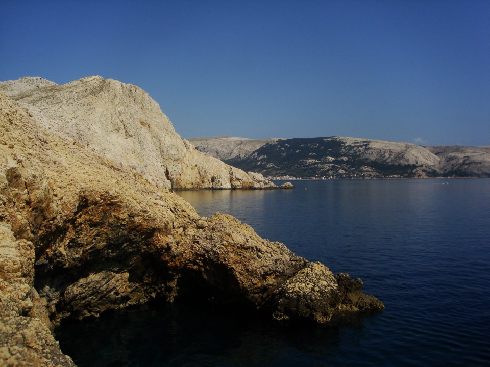 Baska, isola di Krk, Croazia