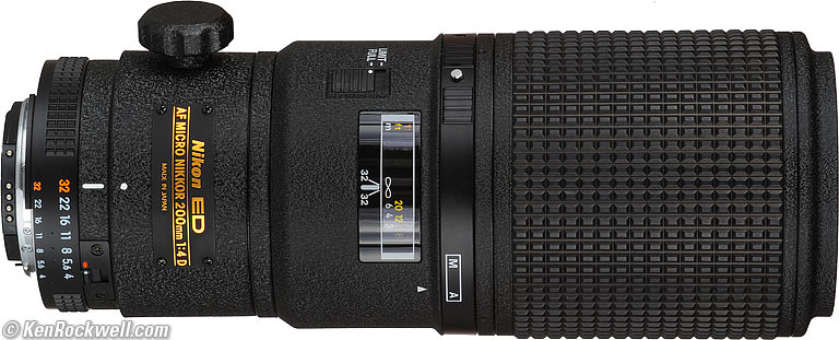 Nikon 200mm f/4 AF-MICRO NIKKOR