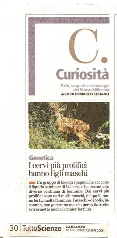 PASSIONE PER IL CERVO