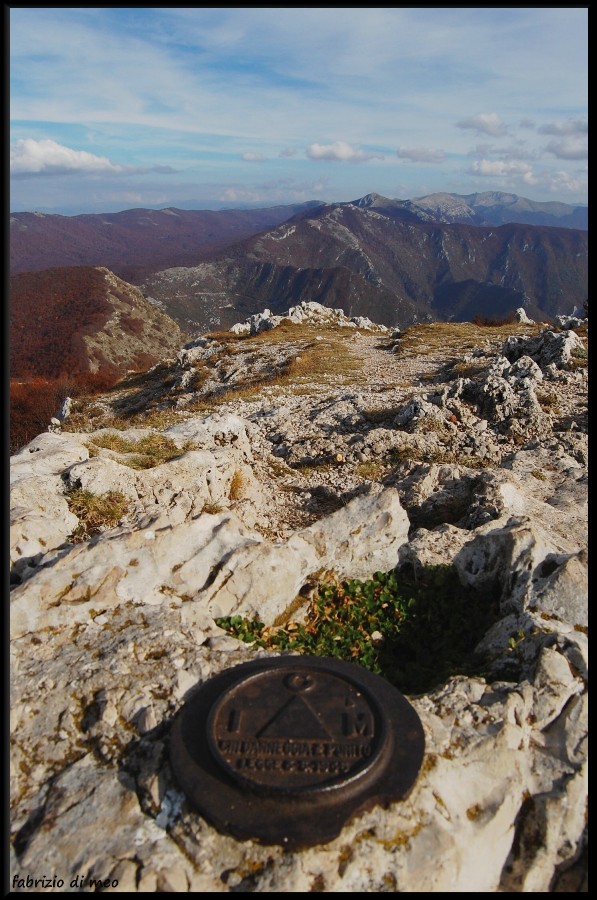 Monti Simbruini - salita tra le faggete del monte Autore