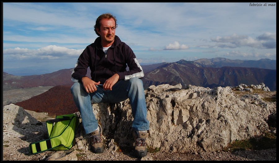Monti Simbruini - salita tra le faggete del monte Autore