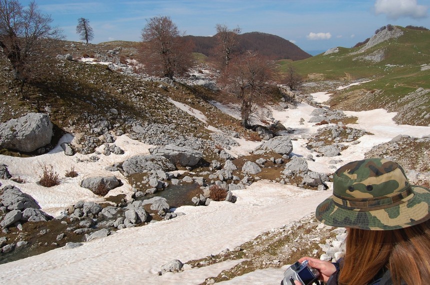 PN d''Abruzzo - sulle nevi delle Mainarde occidentali