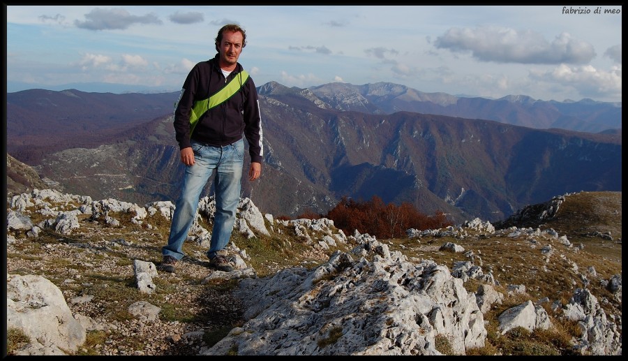 Monti Simbruini - salita tra le faggete del monte Autore