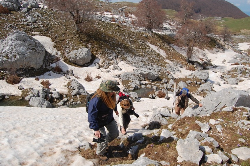 PN d''Abruzzo - sulle nevi delle Mainarde occidentali