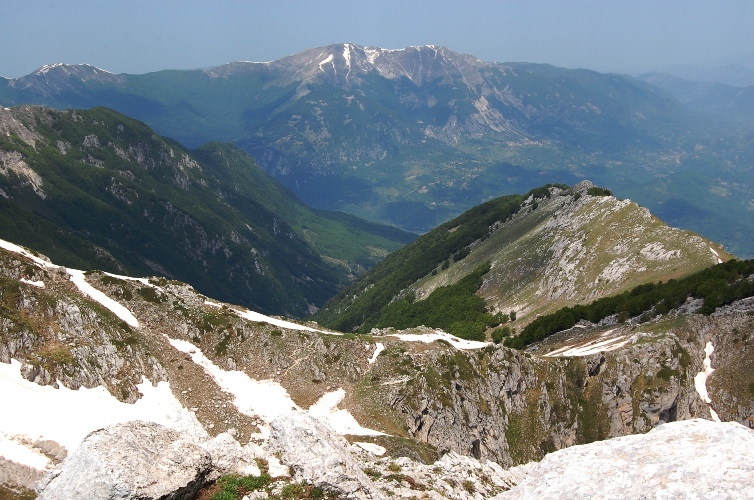Appennino centrale - monti Ernici - salita al pizzo Deta