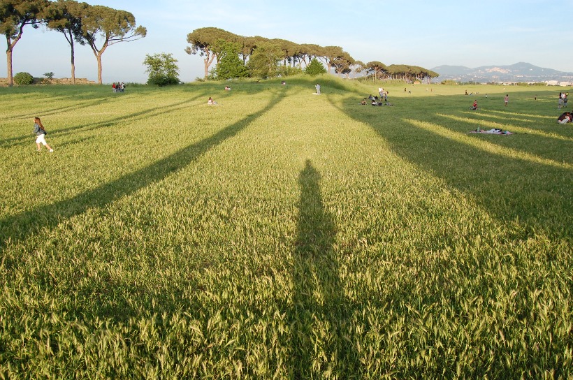 Roma - primavera nel parco archeologico degli acquedotti