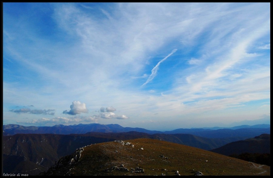 Monti Simbruini - salita tra le faggete del monte Autore